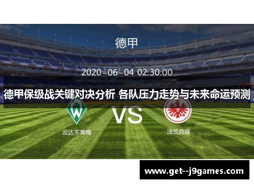德甲保级战关键对决分析 各队压力走势与未来命运预测 德甲保级战关键对决分析 各队压力走势与未来命运预测